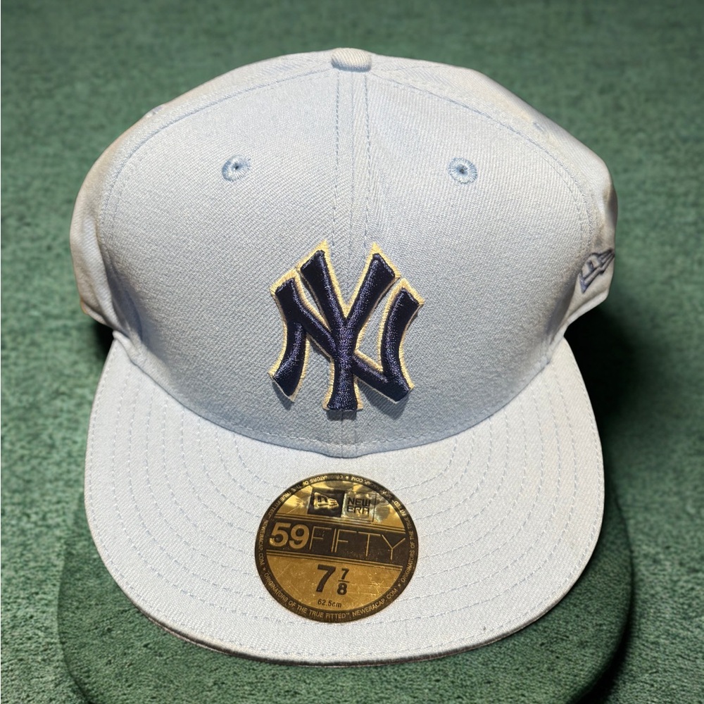 New Era Sky Blue MLB Cap (62.5 CM)